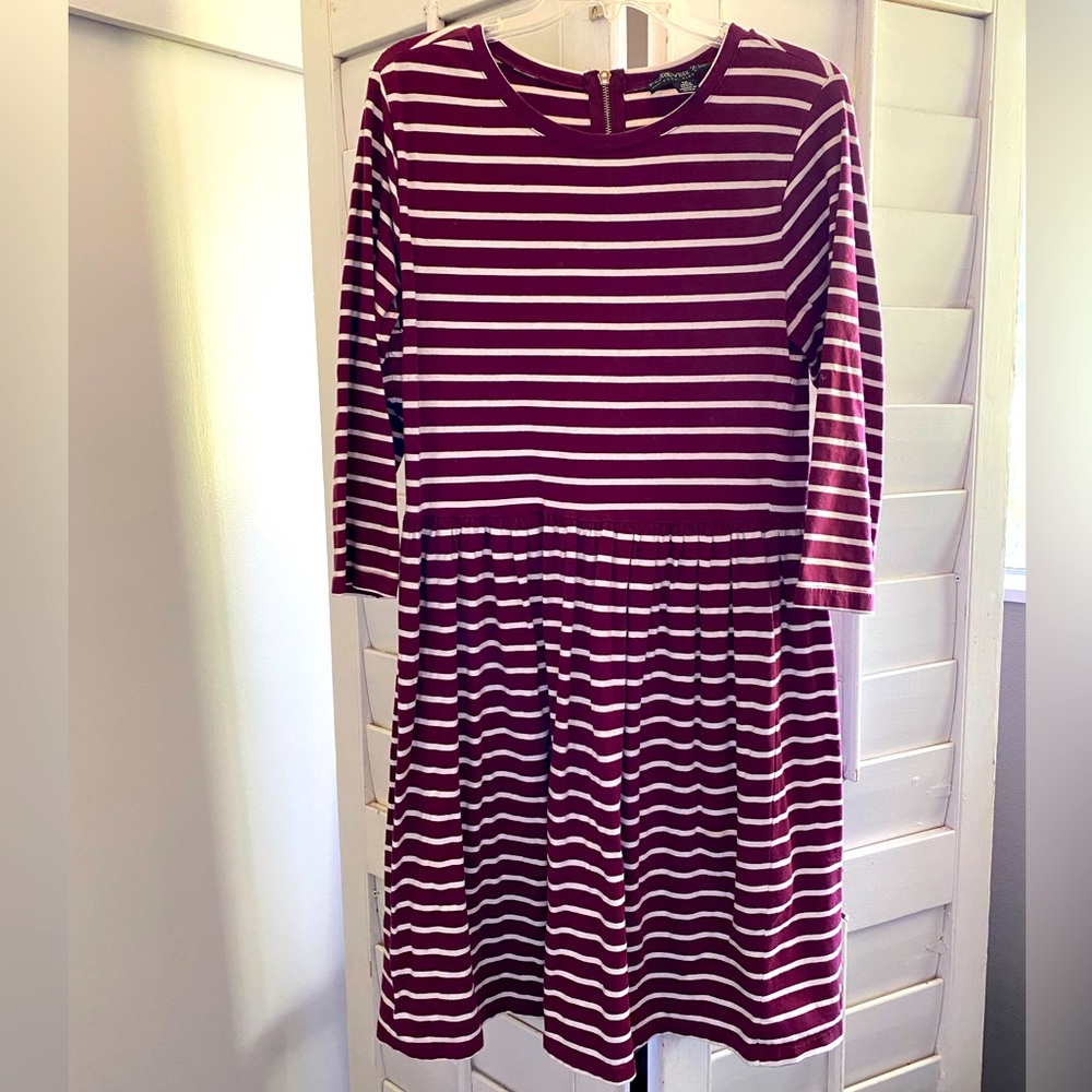 Red and white striped dress from Forever 21